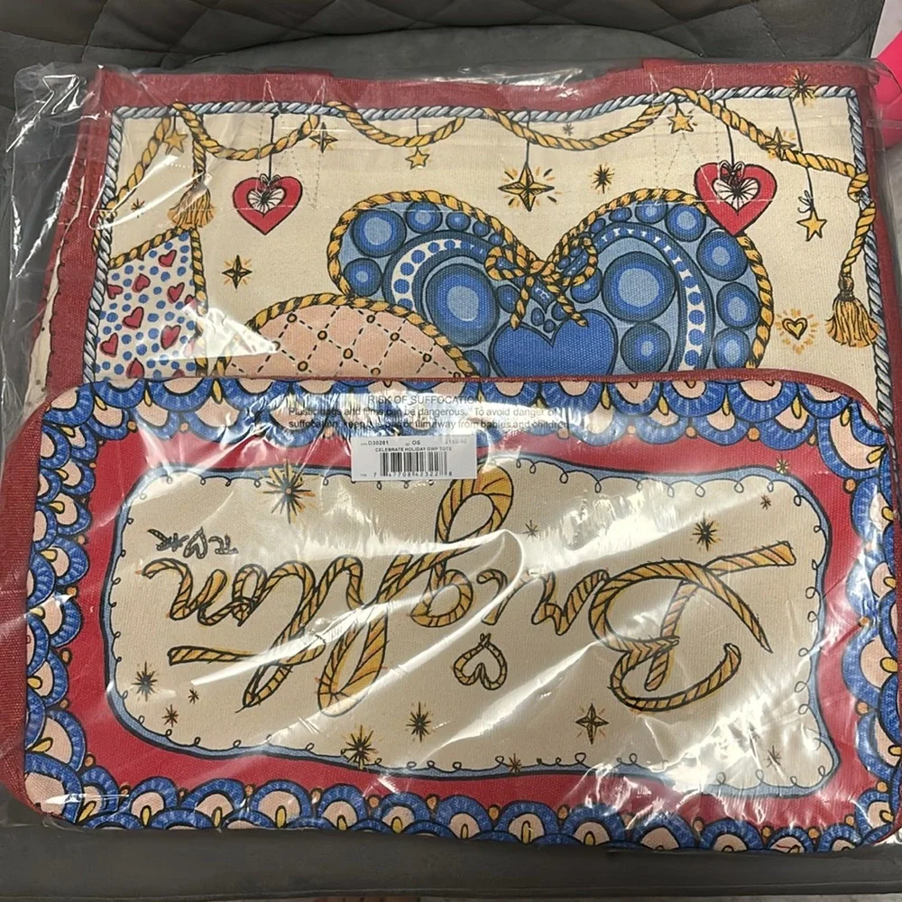 Canvas Christmas bag. Brand new.
